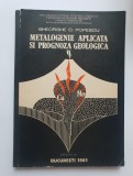 Metalogenie aplicată și prognoza geologică, partea I - Gheorghe C. Popescu