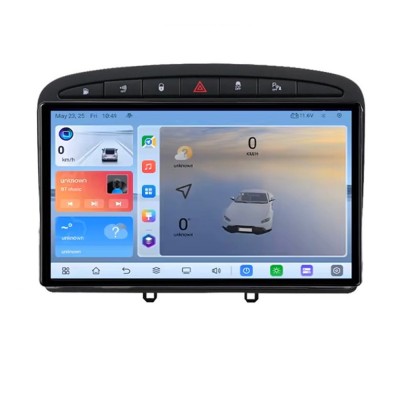 Navigatie Peugeot 308 C-038 Android 8 Core 2.2 Ghz 8+128 Qled 1K ADAS 4G LTE GPS 360 KIT-038+EDT-E409V3 CarStore Technology foto