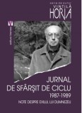 Jurnal de sfarsit de ciclu 1987-1989 | Vintila Horia, 2020