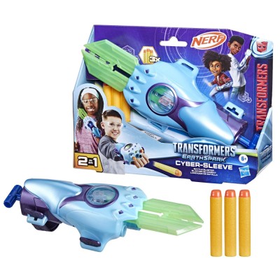 TRANSFORMERS EARTHSPARK BLASTER CYBER SLEEVE foto