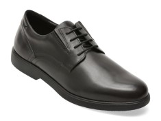 Pantofi eleganti GEOX negri, U65BJB, din piele naturala