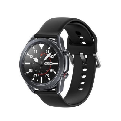 Curea Silicon Sport Samsung Galaxy Watch 3 41 mm - Tech-Protect IconBand Negru foto