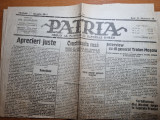 Ziarul patria 29 ianuarie 1921-sarbatorirea lui nicolae iorgamaramures,turda