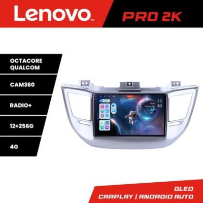 Navigatie Hyundai Tucson Lenovo Kit-546 8 core QLED 2K 12+256 360 Android Waze USB Navigatie Internet Youtube Radio CarStore Technology foto