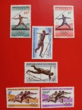 CONGO, SPORT TOKYO - SERIE COMPLETĂ MNH