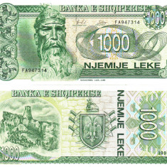 Albania 1 000 1000 Leke 1994 P-58 UNC