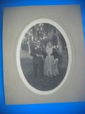 HOPCT 402 G MIRE MIREASA -FOTOGRAFIE VECHE PE CARTON D= 200/165 MM, Romania 1900 - 1950, Sepia, Portrete