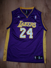 Maiou Adidas NBA LA Lakers 24 Kobe Bryant marimea S foto