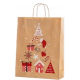 Punga cadou - Christmas - Mare - Mai multe modele - Pret pe bucata | Sav Com