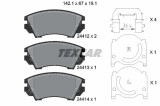 TEXTAR 2441201 set placute frana,frana disc