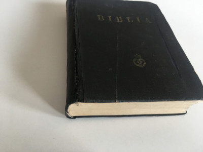 BIBLIA 1938 TRAD. GALA GALACTION SI V. RADU DUPA ORIGINALELE EBRAICE SI GRECESTI foto