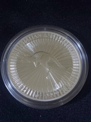 Australia 2021 - 1 dolar - Cangur - 1 OZ &amp;ndash; O monedă de argint foto