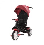 Tricicleta multifunctionala, 4 in 1, Lorelli Jaguar, Red Black Luxe