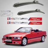 Cumpara ieftin Ștergătoare BMW Seria 3 E36 Cabrio (1993&ndash;1999) Flat | Set Față &ndash; TeamCar&reg;