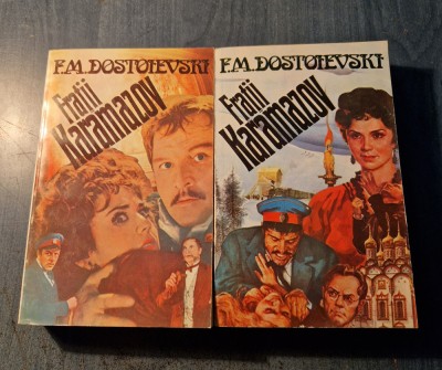 Fratii Karamazov F. M. Dostoievski 2 volume foto