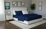 Pat Marvis 160x200 cm Tapitat Catifea Crem Somiera Inclusa