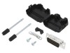 Conector D-Sub HD 26 Pini Tată Ecranat Amphenol Montare Cablu Gold Flash