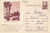 *Romania, Govora, carte postala circulata loco, 1967