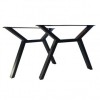 Set 2 picioare pentru banca, Vivatechnix-1282, dimensiune 41x30 cm