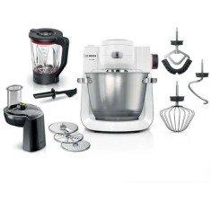 Robot de bucatarie BOSCH Seria 6 MUMS6EW22, 1600 W, Bol 5.5 l, 7 trepte + Pulse, Mixare planetara 3D