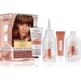 L&rsquo;Or&eacute;al Paris Excellence Universal Nudes Culoare permanenta pentru par culoare 4UR Universal Dark Red 1 buc