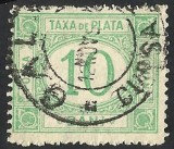 EROARE ROMANIA --TAXA DE PLATA--1898-CU FILIGRAN, Stampilat