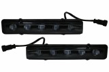 Lumini de zi dedicate LED DRL Mercedes G-class W463 (1989-2012) G65 Design Negru Performance AutoTuning