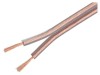 Cablu difuzor 2x0.75mm2 transparent
