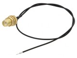 Cablu SMA 50&Omega; 0,3m Negru