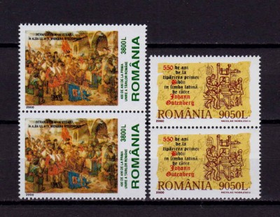 RO 2000 ,LP 1514 , &amp;quot; Evenimente I&amp;quot; , pereche ( V sau H !!!) ,MNH foto