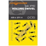 Vartej Rolling Orange No.6, 16buc/pac