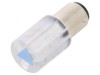 Lampă LED de Control Albastru 230V