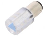 Lampă LED de Control Albastru 230V