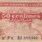 ALGERIA 50 Centimes 1944 first edition aF