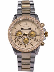 Ceas Dama Matteo Ferari GoldSilver Cream Clasic XV foto