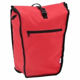 vidaXL Geanta de bicicletă pentru rack de pannier 20 L Roșie 34x16x59 cm