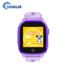Ceas Smartwatch Pentru Copii Twinkler TKY-DF33 cu Functie Telefon, Apel video, Localizare GPS, Camera, Lanterna, SOS, Android, 4G, IP54, Joc Matematic foto