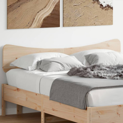 vidaXL Tăblie de pat, 140 cm, lemn masiv de pin foto