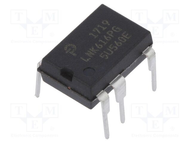 Controler SMPS IC PMIC AC/DC Power Integrations, Uintr: 85-265V, DIP-8C
