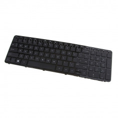 Tastatura Laptop, HP, Pavilion 15-N252SQ, neagra, cu rama, US foto