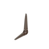 Consola standard, din tabla, maro, 100 x 125 x 32 mm