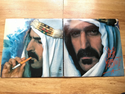 FRANK ZAPPA -SHEIK YERBOUTI (2LP,2 viniluri,1979,CBS,UK) vinyl vinil foto