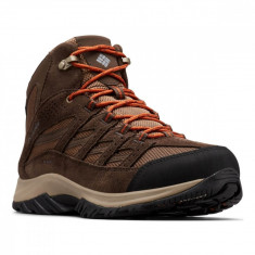 Columbia Crestwood Mid Waterproof Men Maro - Dark Brown