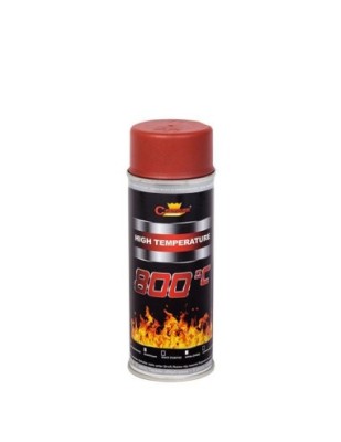 Vopsea spray temperaturi inalte Rosu, Champion Color, 400ml Rosu foto
