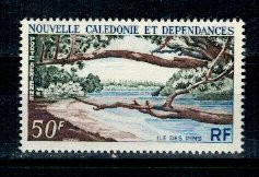 New Caledonia 1964 - Posta Aeriana, neuzat foto