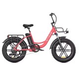 Bicicleta Electrica ENGWE L20, 250W, 48V 13Ah, 20 inch, Autonomie 140km, Cos, Shimano 7 viteze