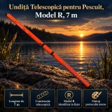 Undiță Telescopică pentru Pescuit, Model R, 7 m