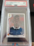 Cartonas de colectie 2014 PANINI WORLD CUP - PAUL POGBA - gradat PSA 9 MINT