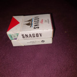 Reclama veche tigari,2 Pachete de tigari vechi SNAGOV 1 Simplu+1 new flavours CA