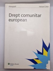 Drept comunitar european, autor Felician Cotea